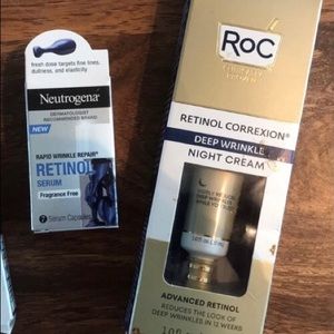 ❌ SOLD ❌ Skin Care Bundle! Face Cream & Retinol Serum